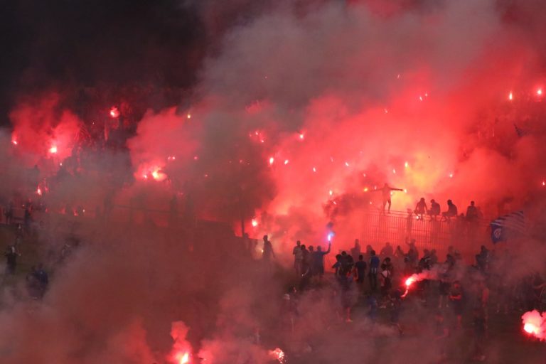 Φωτορεπορτάζ από τους πανηγυρισμούς στο «Αντώνης Παπαδόπουλος» Φωτορεπορτάζ από τους πανηγυρισμούς στο «Αντώνης Παπαδόπουλος»